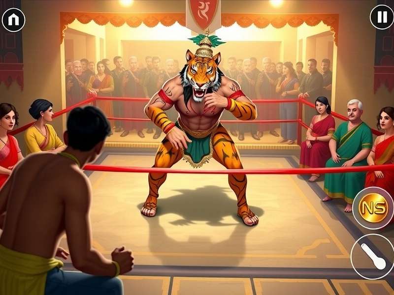 Taj Tiger Wrestler Community Event